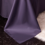 Комплект постельного белья Однотонный Сатин Премиум широкий кант OCPK033