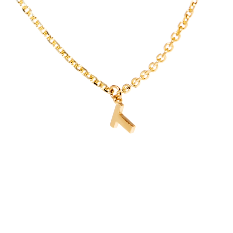 Вечный браслет Персонализация с Буквой – Золото