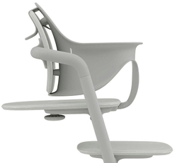 Стульчик для кормления Cybex Lemo 4 в 1 с мягкими чехлами Comfort Inlay Suede Grey/Suede Grey