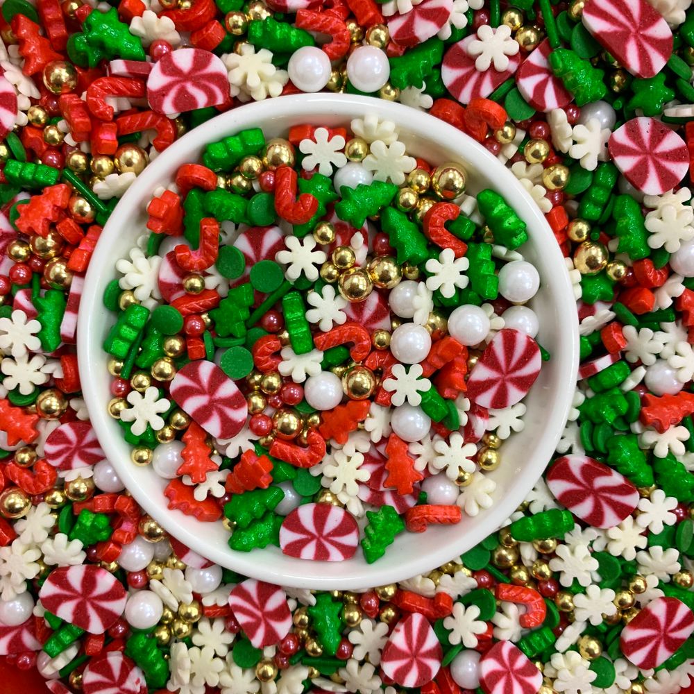 Посыпка кондитерская микс «Новогодние каникулы» 1 кг