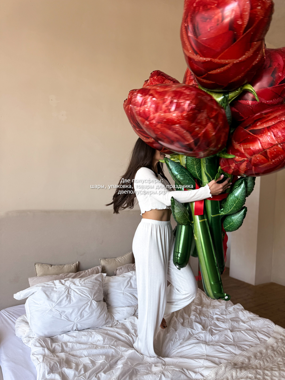 Букет фольгированных роз