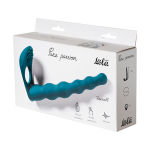 Вибронасадка 17см для двойного проникновения Lola Games Pure Passion Farnell Green 1203-03lola