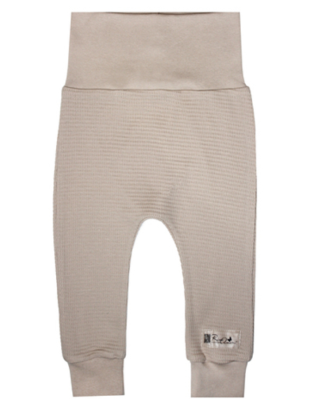 Штанишки на манжетах Вафля Светлый кофе RinaAmari