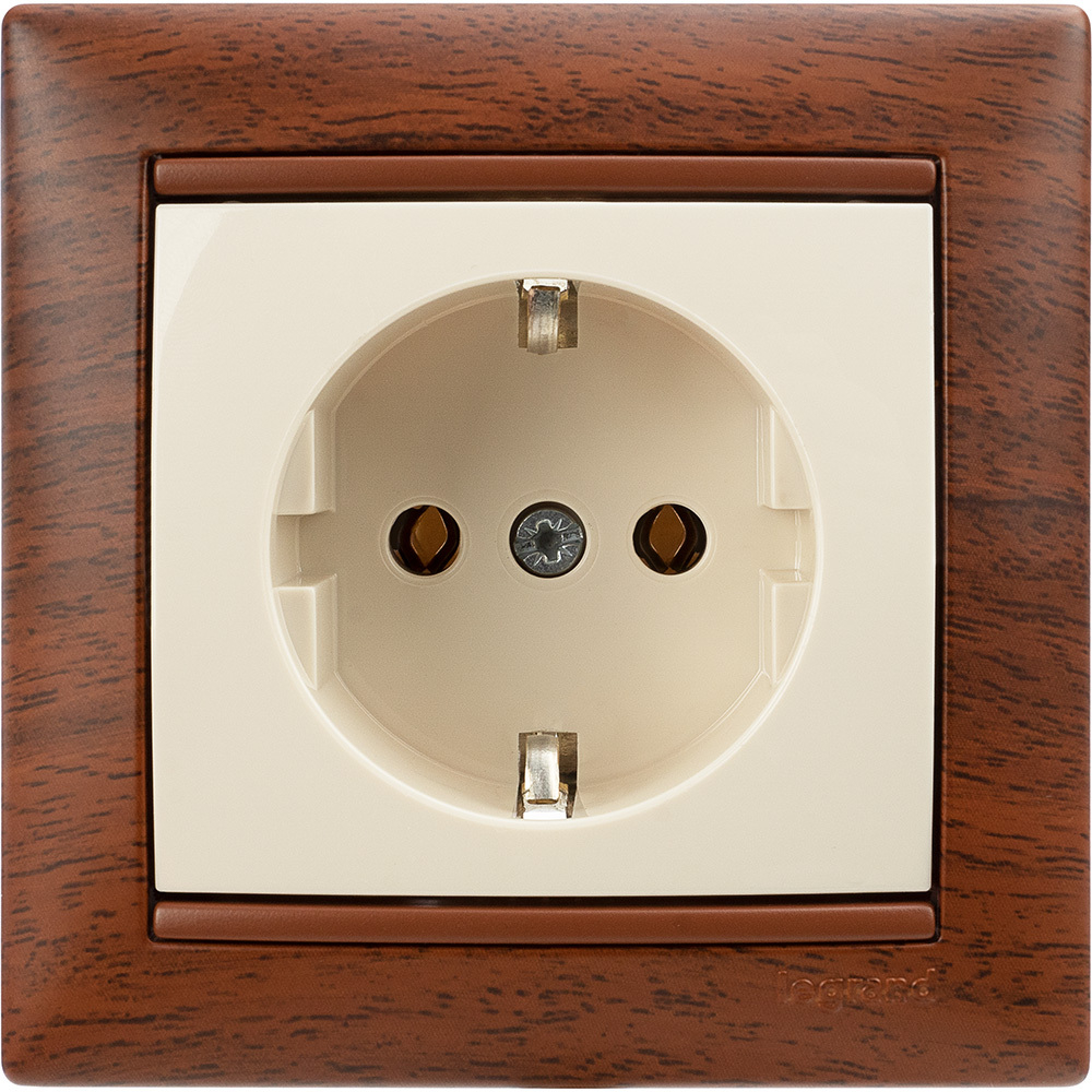 Рамка 1 пост тонированное дерево Valena Classic LEGRAND