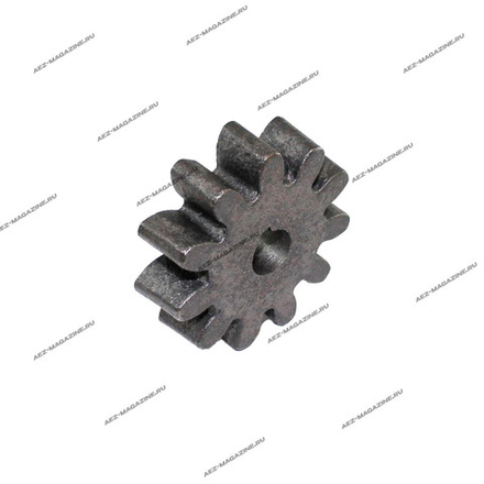 Шестерня привода барабана бетономешалки D-71х15мм, высота 18мм, 11z под шпонку