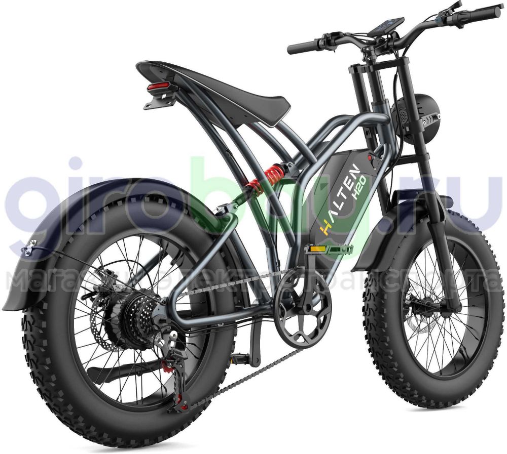 Электровелосипед HALTEN H20 (48V/20Ah) механический тормоз фото №4