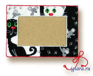 "Рамка с кошками"-1028 набор для рукоделия