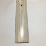 Порог-стык 30мм "Вега-Н" 1,8м Ясень серый декор алюм.