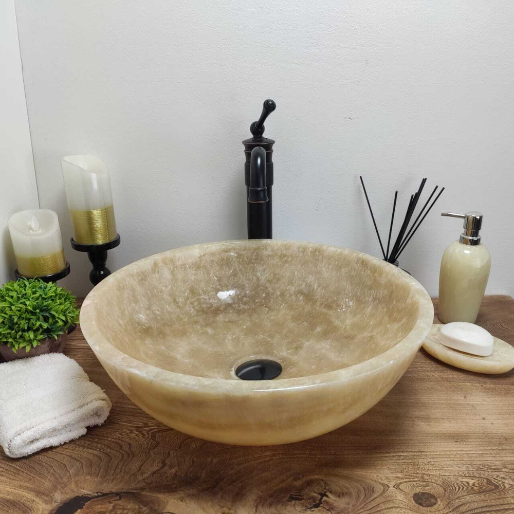 Раковина из оникса Bowl Sunset Medium TinLip BO-60826
