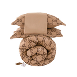 Комплект постельного белья Сатин с Одеялом 100% хлопок 160x80 на резинке OBR166