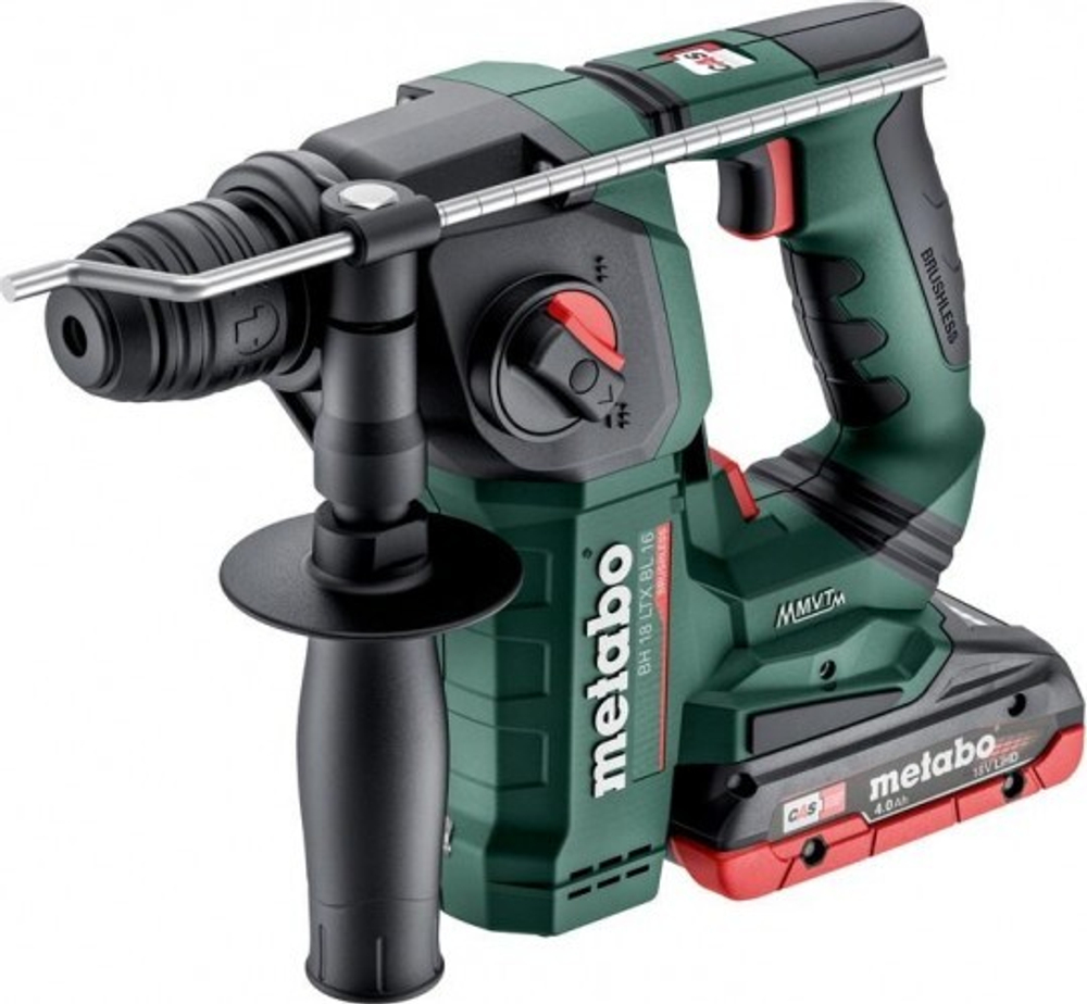 Перфоратор аккумуляторный METABO BH 18 LTX BL 16 2х4.0 Ач 600324800