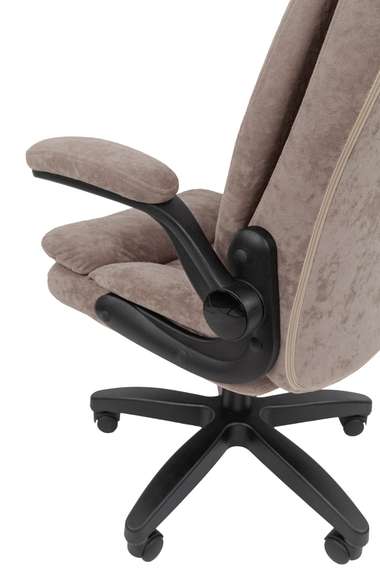 Кресло Chairman Home 533 Россия ткань S темно-бежевый