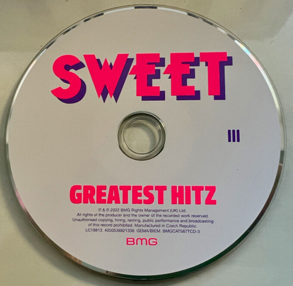 The Sweet / Greatest Hitz 1969-1978 (3CD)
