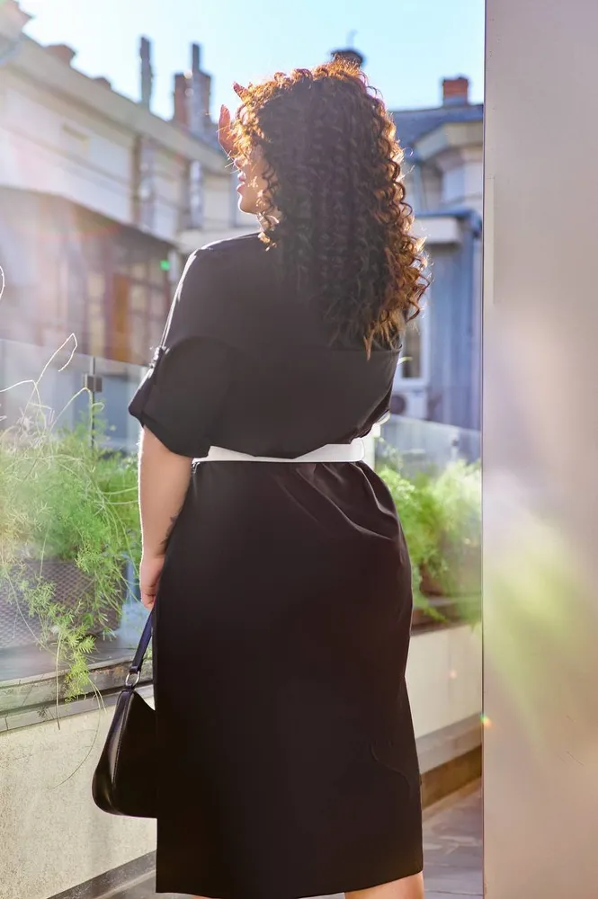 Платье-рубашка УК-6087-6 Fabrika