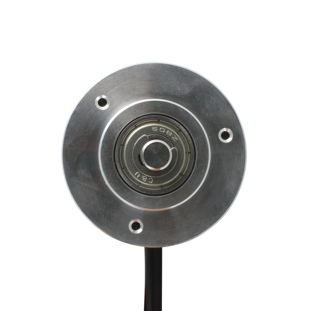 Инкрементальный энкодер INNOCONT D=40мм, выступающий вал 6мм, 2048 имп/об, 5VDC, выход TTL, IP54, -20…+80°C, радиальный кабель 2м