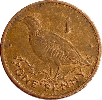 1 пенни 1998-2003 Гибралтар