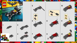 LEGO Batman Movie: Мини Бэтмобиль 30521 — The Mini Batmobile polybag — Лего Бэтмен Муви