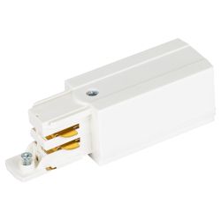 Ввод питания ЭРА STR-30-W-CN-PR для трехфазного шинопровода белый | Трехфазный шинопровод и аксессуары