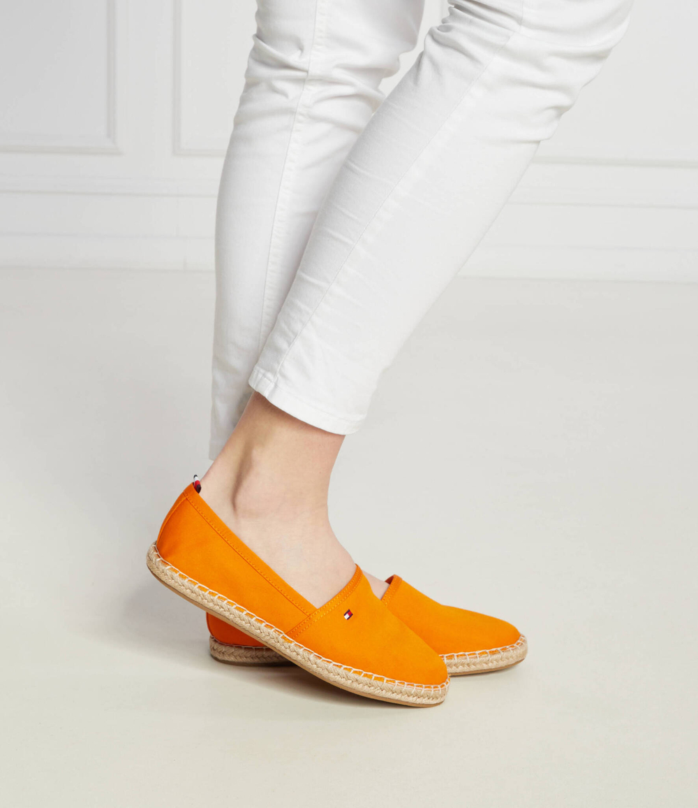 Эспадрильи Tommy Hilfiger - оранжевый(FW0FW06497)