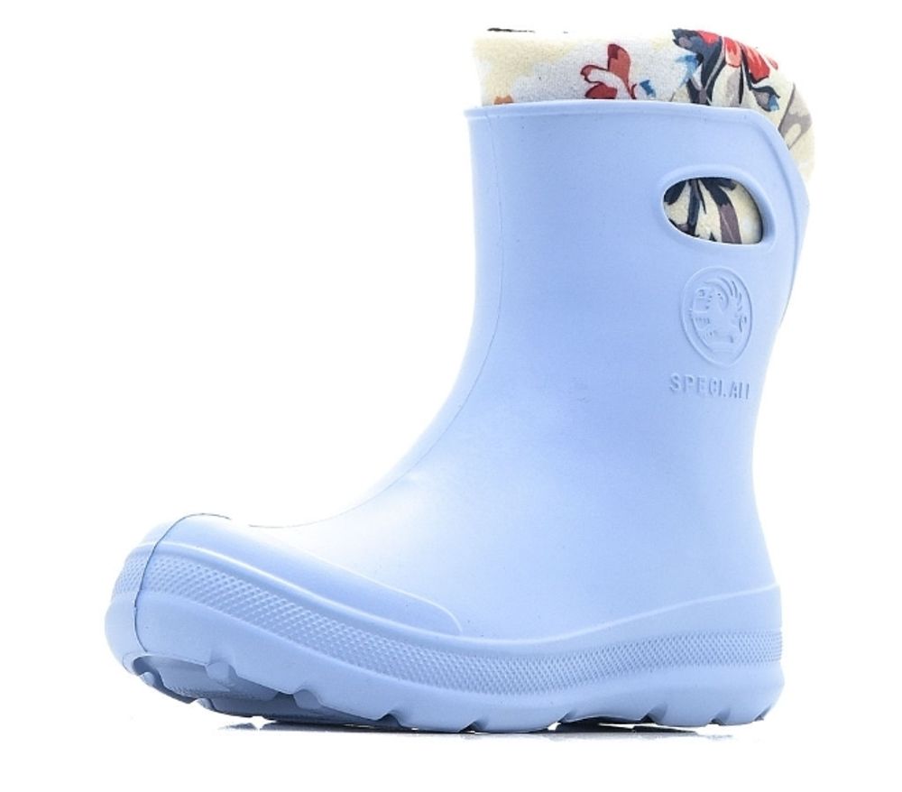 Женские ботильоны из ЭВА утепленные (голубой)