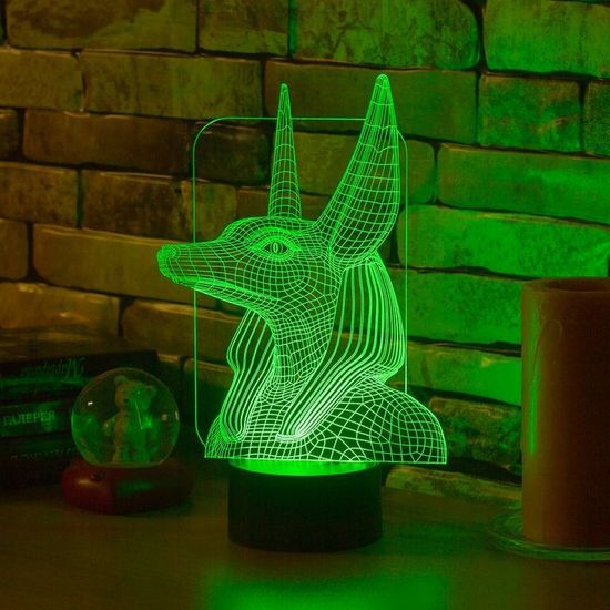 3D светильник Анубис