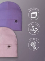 Шапки для девочки осенние набор