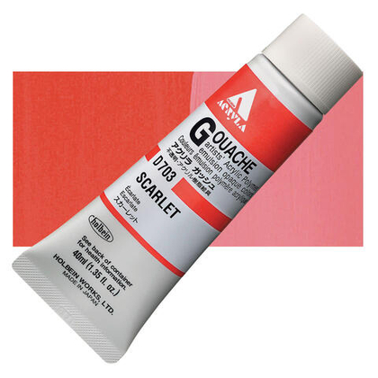 Holbein Acrylic Gouache 40 мл. 703 [А] Scarlet