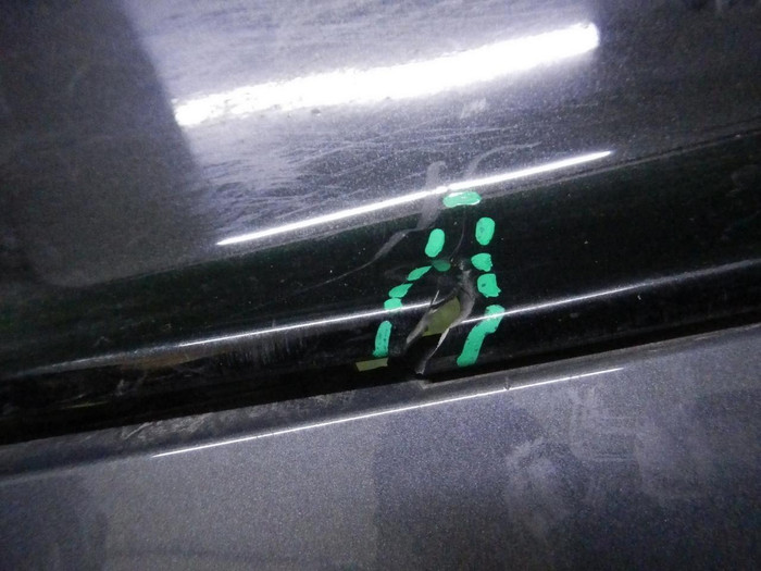 Бампер задний BMW X6 G06 (2019-н.в.) M-paket