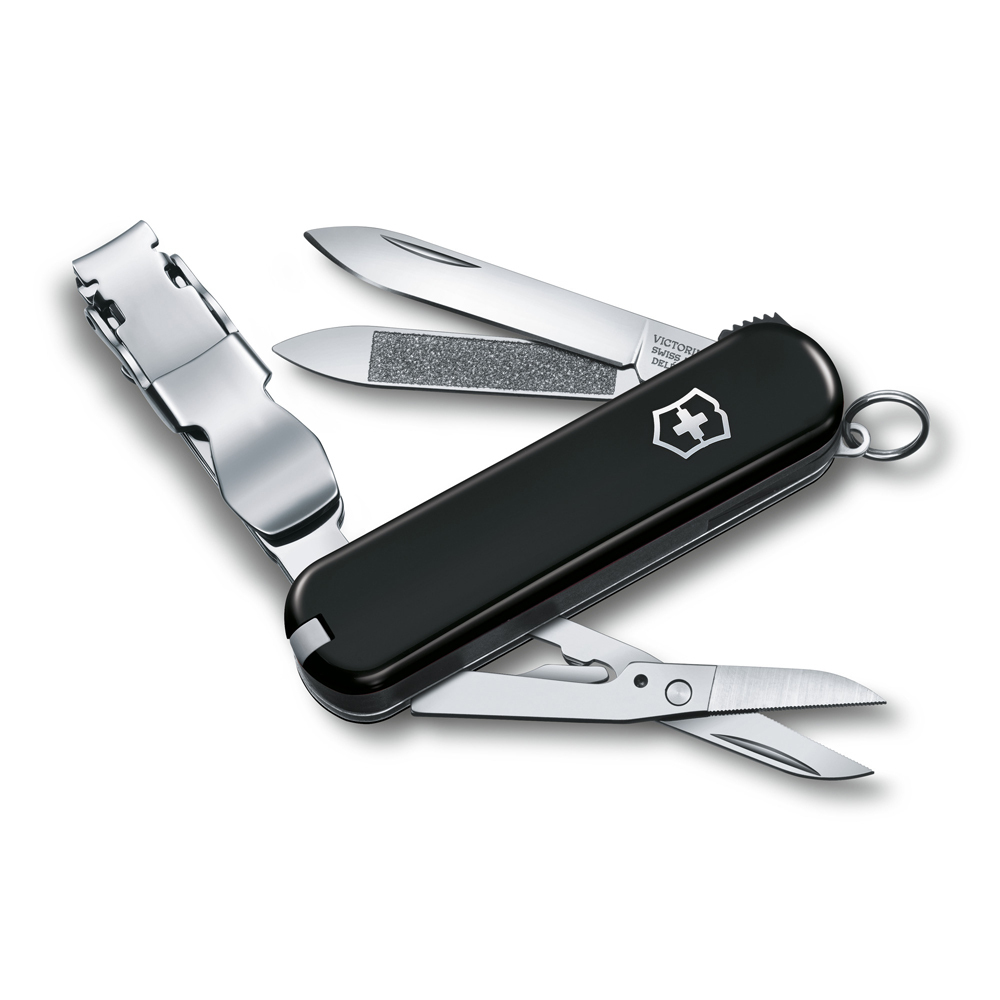 Нож Victorinox NailClip 580 черный, 0.6463.3
