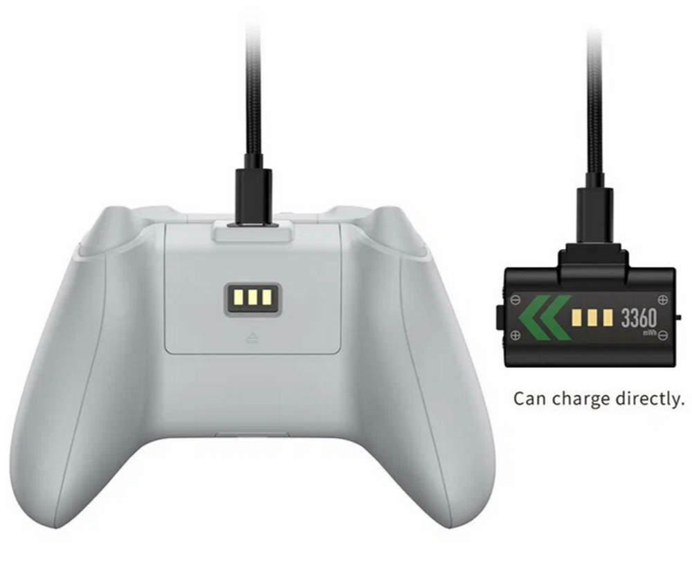 Комплект аккумуляторов для Xbox X-Series +кабель зарядки Dobe