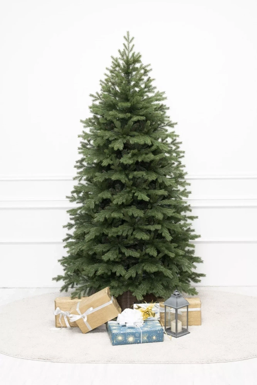 Искусственная елка Графская стройная 210 см., Литая хвоя+ПВХ, ЕлкиТорг (45210)