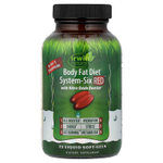 Irwin Naturals, Body Fat Diet, System-Six Red™, 72 желатиновых капсулы
