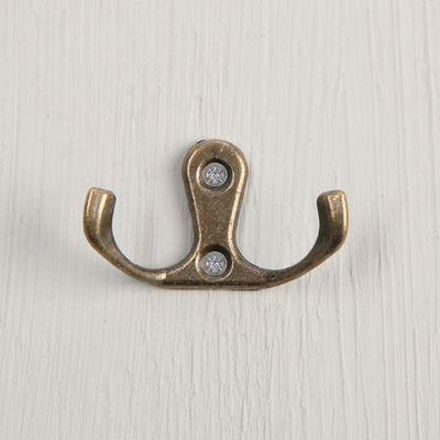 Крючок мебельный VINTAGE 002, цвет бронза 2640826