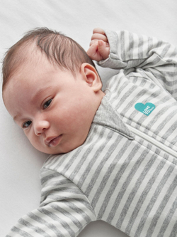 Комбинезон Love To Dream Romper Original. Серая полоска