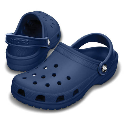 Dark blue crocs store