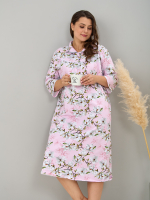 Ночная сорочка С-013/розовый-магнолия
