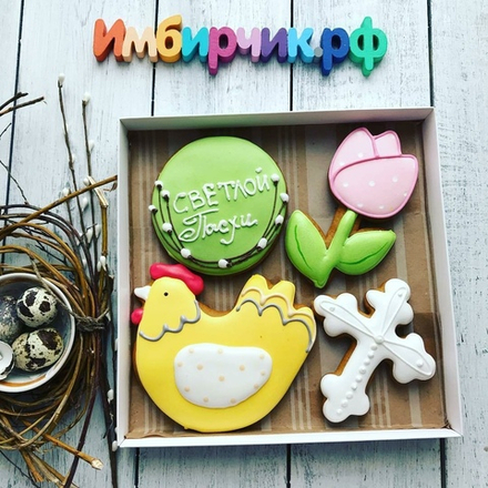 Имбирные пряники Пасха