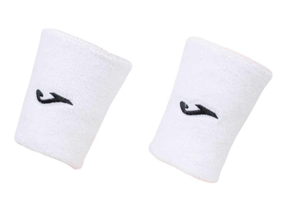 Теннисные напульсники Joma Wide Wristbands 2P - White