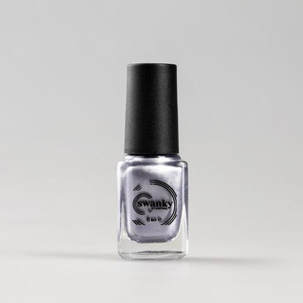 Swanky Stamping Лак для стемпинга M120 серо-голубой, 6мл
