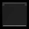 Накладка для выключателя карточного, S70 (черный матовый) Voltum VLS002608