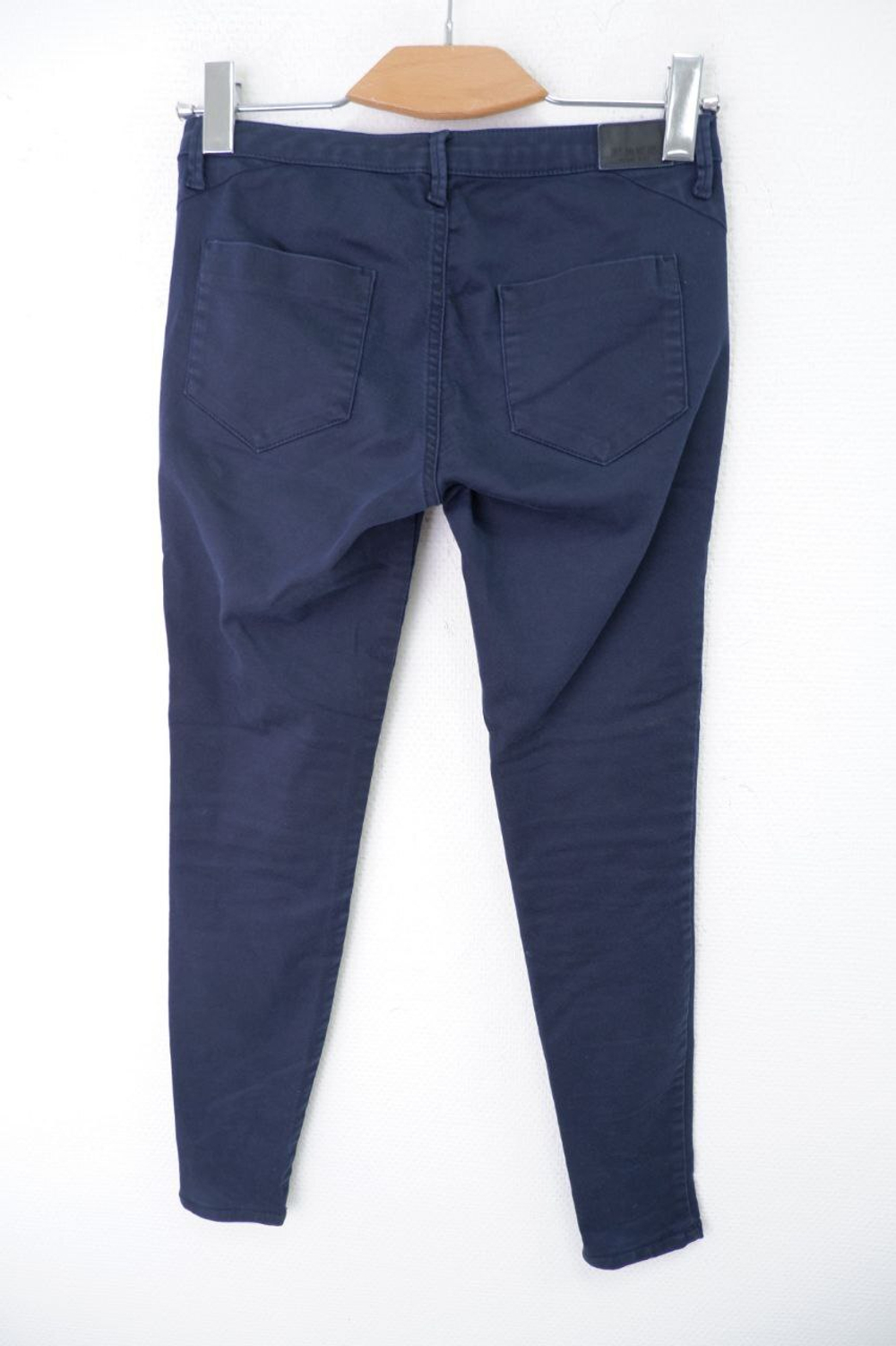 Брюки Zara темно-синие 42 размер