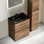 Тумба напольная под раковину Sancos Libra Floor, дуб чарльстон 690х450х840 мм