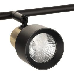 Citilux SAT CL505641 Спот поворотный с выключателем Чёрный+Золото