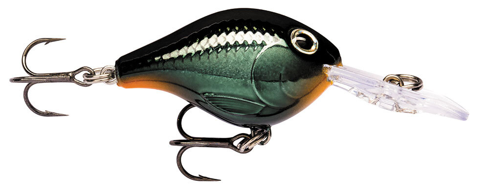 Воблер RAPALA Ultra Light Crank 03 /CBN /плавающий/ 1,2-2,4м, 3см, 4гр