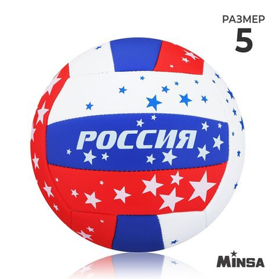 Волейбольный мяч MINSA, машинная сшивка, 18 панелей, р. 5, PVC_