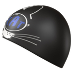 Шапочка для плавания силиконовая Mad Wave Spy Cat
