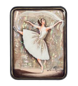 ШК-55/ 20-A Шкатулка «Балет» исп.Земина