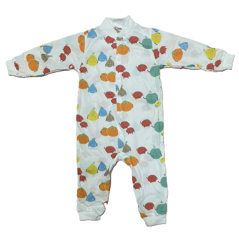 Комбинезон без ножек на кнопках из кулирки (100% хлопок) на рост 86 см