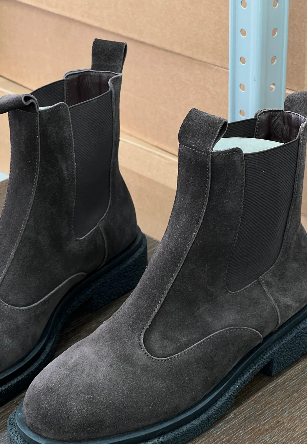 Ботинки // Melanie // Chocolate // Suede