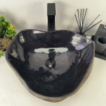 Раковина из речного камня RS-65060 49*41*15 0862